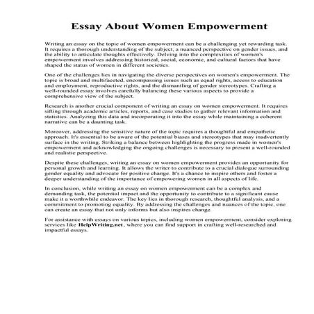 Essay On Women Empowerment In India.pdf