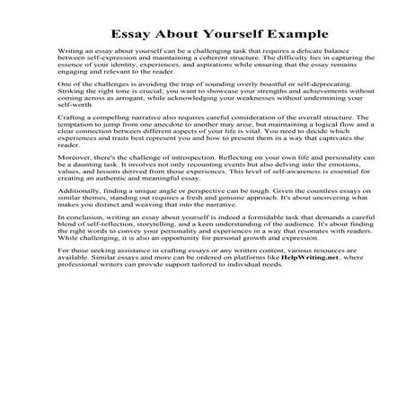 Essay About Yourself Example.pdf