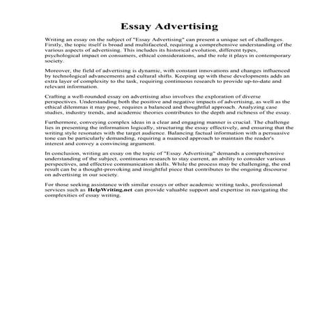 Essay Advertising.pdf