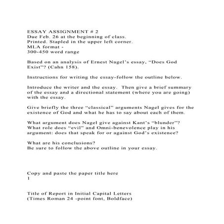 ESSAY ASSIGNMENT # 2Due Feb. 26 at the beginning of class.Prin.docx