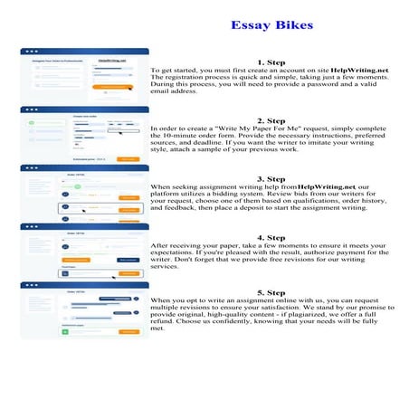 Essay Bikes