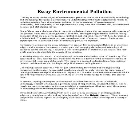 Essay Environmental Pollution.pdf