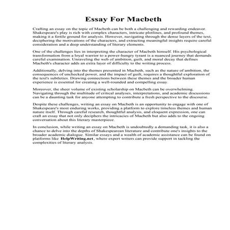 Essay For Macbeth.pdf