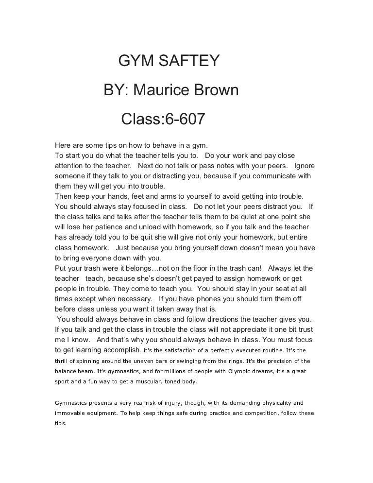 Gymnastics essay topics image