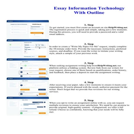 Essay Information Technology With Outline | PDF