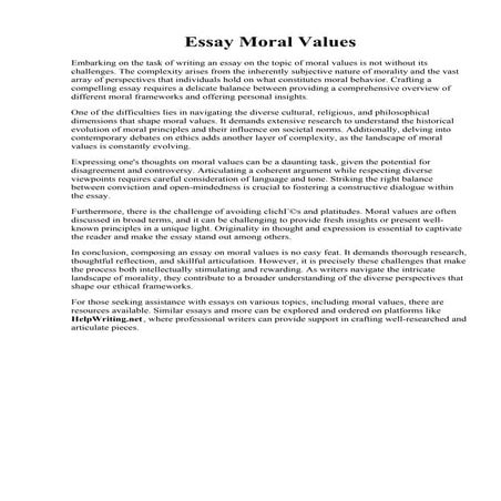 Essay Moral Values.pdf