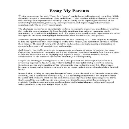 Essay My Parents.pdf