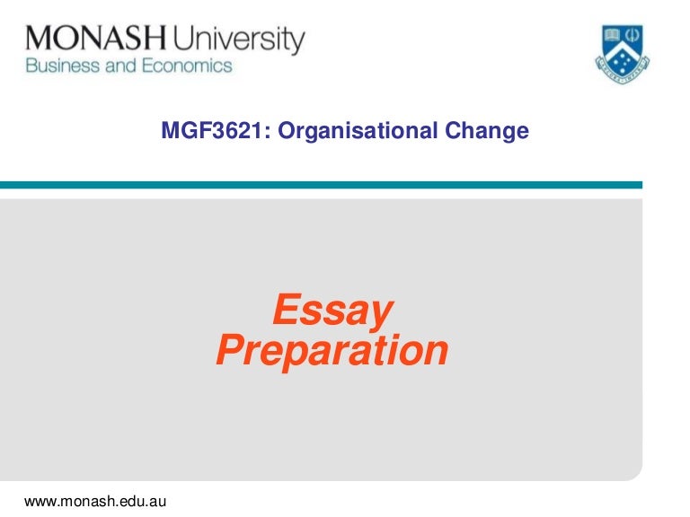personal change essay