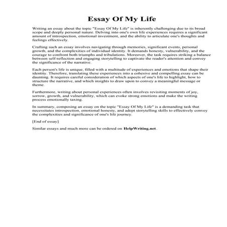 Essay Of My Life.pdf