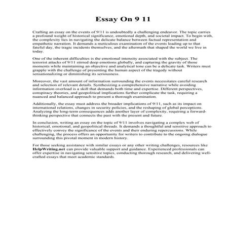 Essay On 9 11.pdf