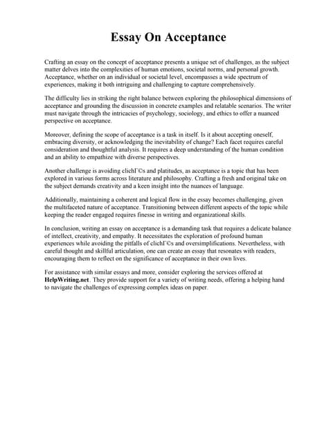 Essay On Patience.pdf | Education