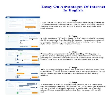 Essay On Advantages Of Internet In English