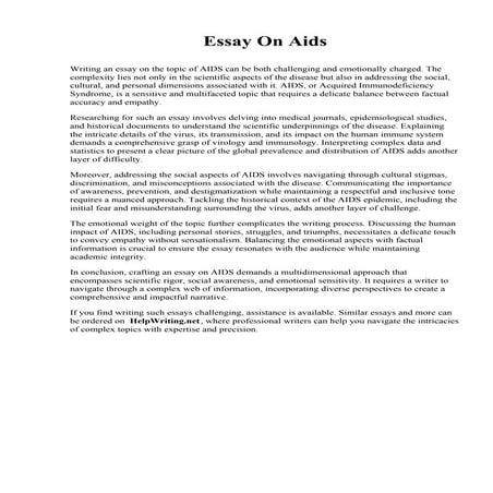 Essay On Tuberculosis | PDF
