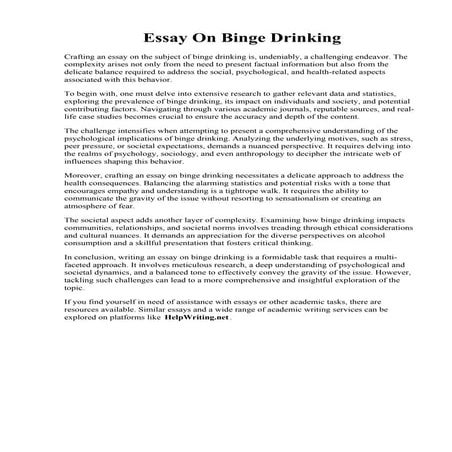 Essay On Binge Drinking.pdf