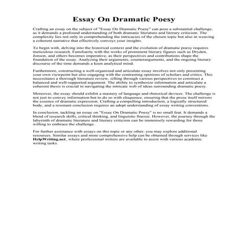 Examples Of Response Essays | PDF