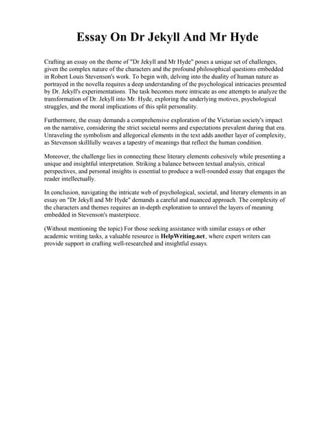 Dr Jekyll And Mr Hyde Essays.pdf
