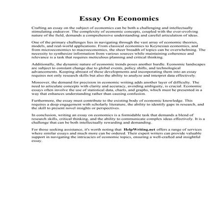 Biography Essay Examples | PDF