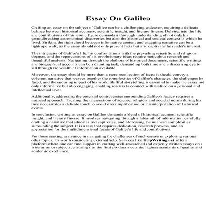 Essay On Galileo.pdf