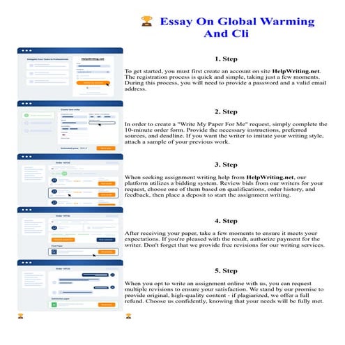 🏆 Essay On Global Warming And Cli. Online assignment writing service.