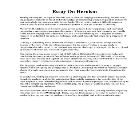 Essay On Heroism. PPT - Ralph Waldo Emerson PowerPoint Presentation - ID:479388