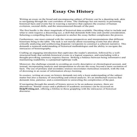 Essay On History.pdf