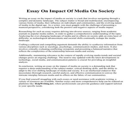 Essay On Impact Of Media On Society.pdf