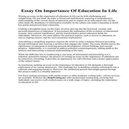 Essay On Importance Of Education In Life.pdf