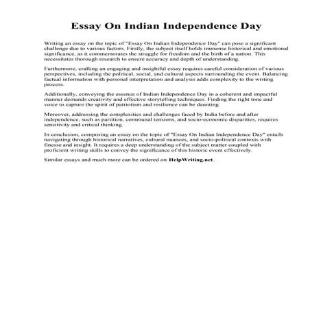 Essay On Indian Independence Day.pdf
