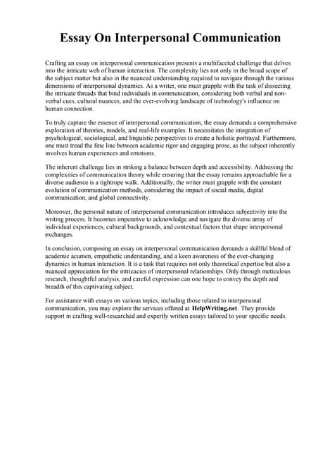 what-is-communication-essay-pdf