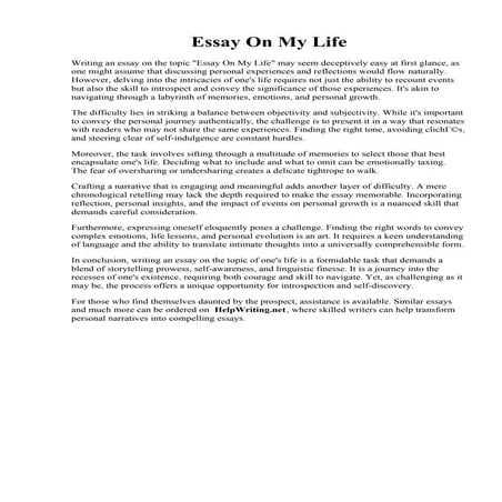 Essay On My Life.pdf