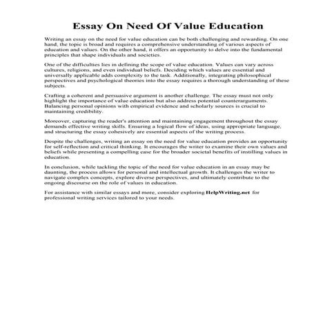 Essay On Need Of Value Education.pdf