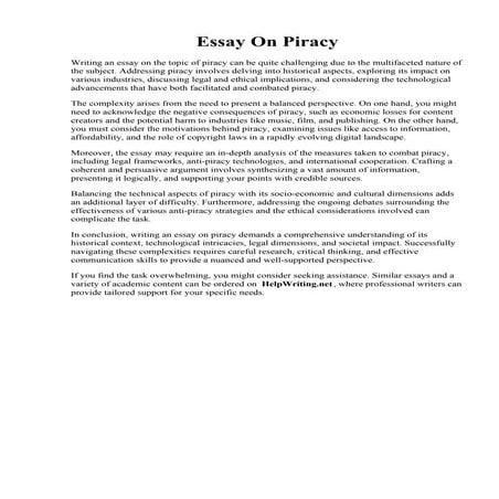 Essay On Piracy.pdf