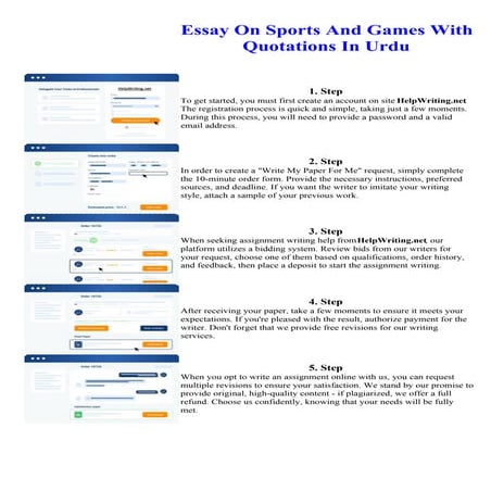 Essay On Sports And Games With Quotations In Urdu