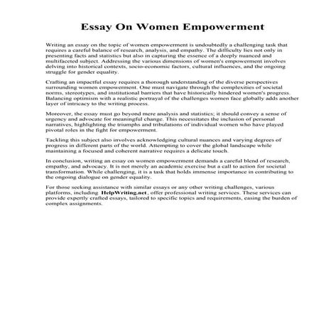 Essay On Women Empowerment In India.pdf
