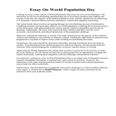 Essay On World Population Day.pdf