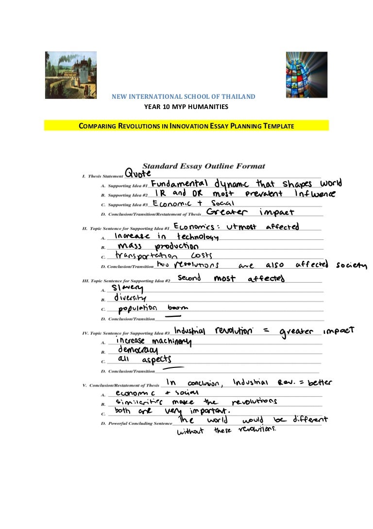 essay on planning