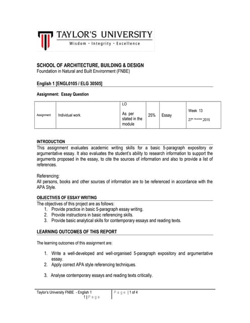 Essay question august2015 (1)