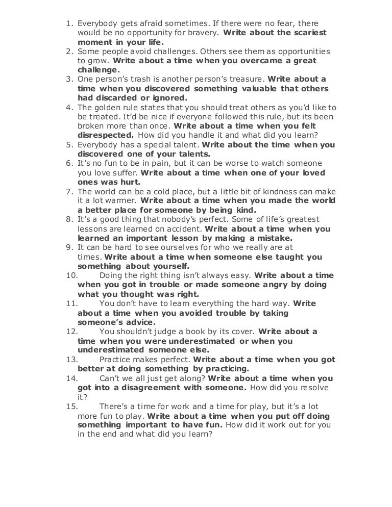 One-paragraph summary picture