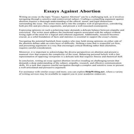 High School Personal Statement Essay Examples | PDF
