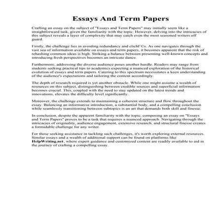 Essays And Term Papers.pdf