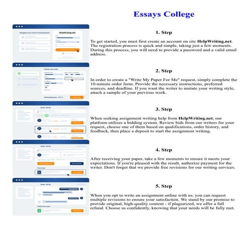 Essays College. Online assignment writing service.
