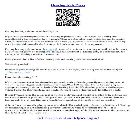 Essays On Aids | PDF