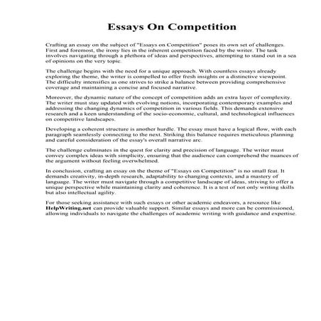 Essays On Competition.pdf