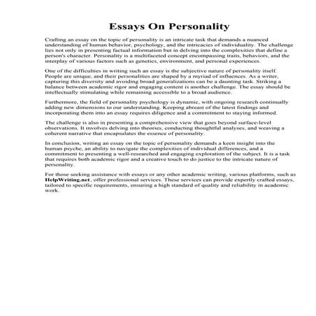 Essay On Nobel Prize | PDF