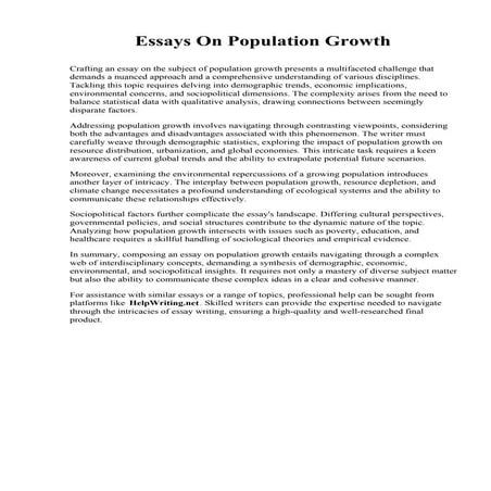 Essays On Population Growth.pdf