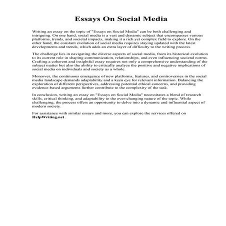 Essays On Social Media.pdf
