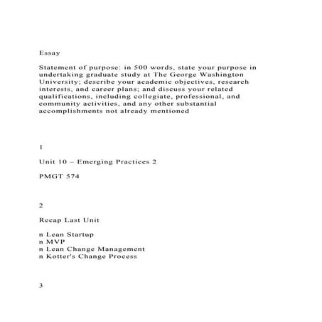 EssayStatement of purpose in 500 words, state your purpose .docx
