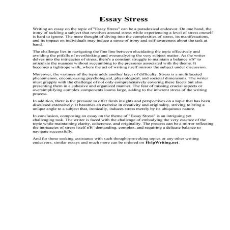 Essay Stress.pdf