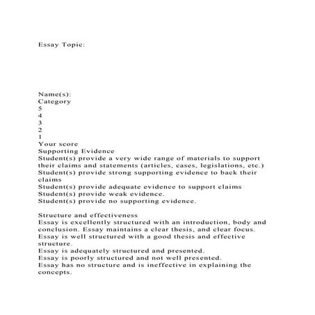Essay TopicName(s)  Category54321You.docx