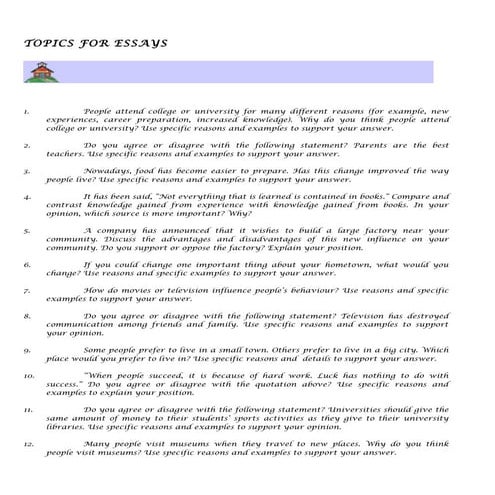 WRITING TASK 2 BAND 9.0 Collection from www.ielts-simon.com